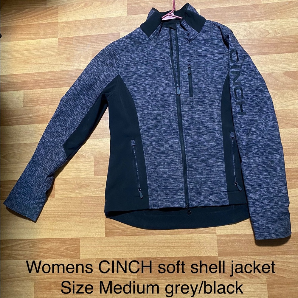Womens cinch soft shell jacket